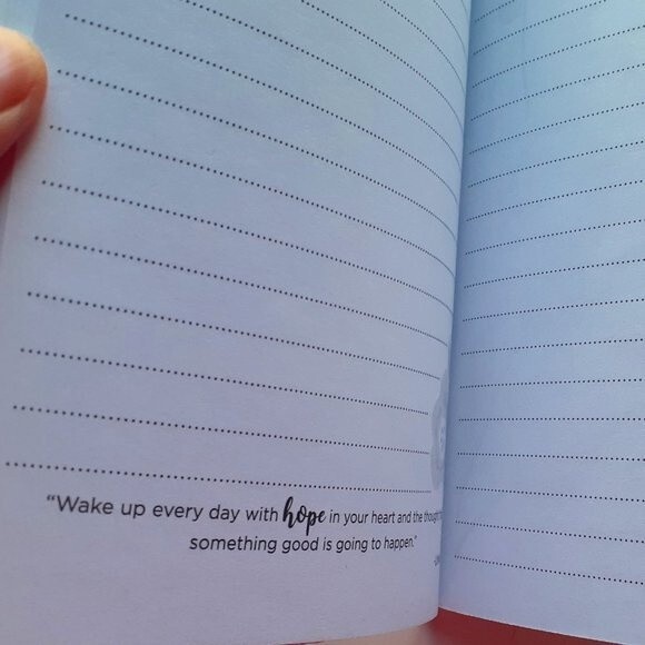 Crown Jewlz Lined Hope Inspirational Journal w/ Bible Scriptures and Quotes - Picture 3 of 7